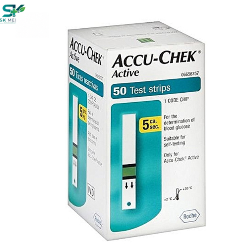 Bandelette ACCU-CHEK ACTIVE (Boîte de 50)