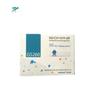 Bandelette Bionime GS260 (Boîte de 50)