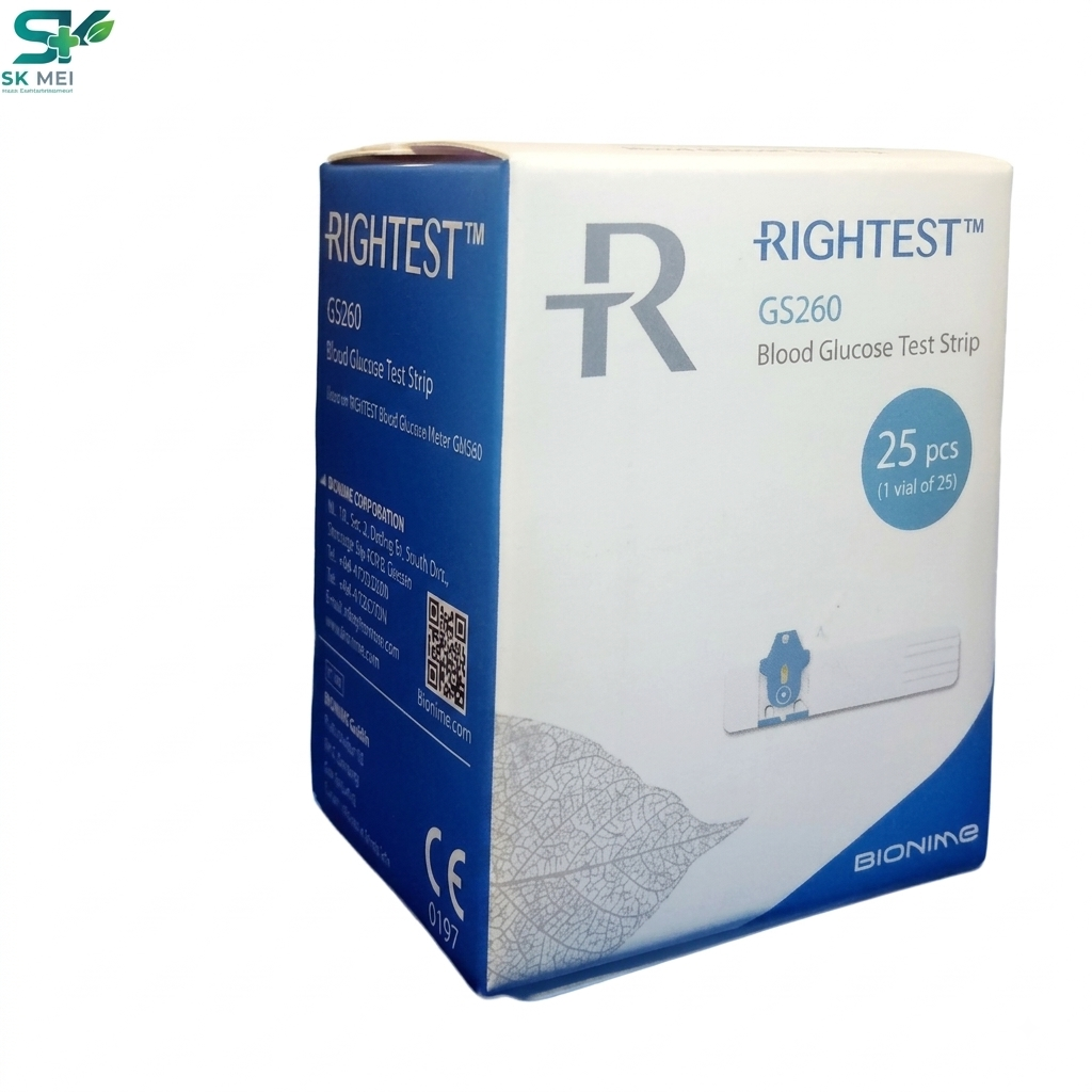 Bandelette Bionime GS260 (Boîte de 25)