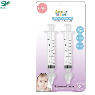Notre Bebe Seringue Irrigateur Nasal 2 Pieces